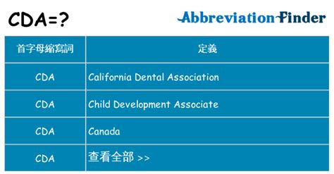 cda 意思|CDA是什么的缩写